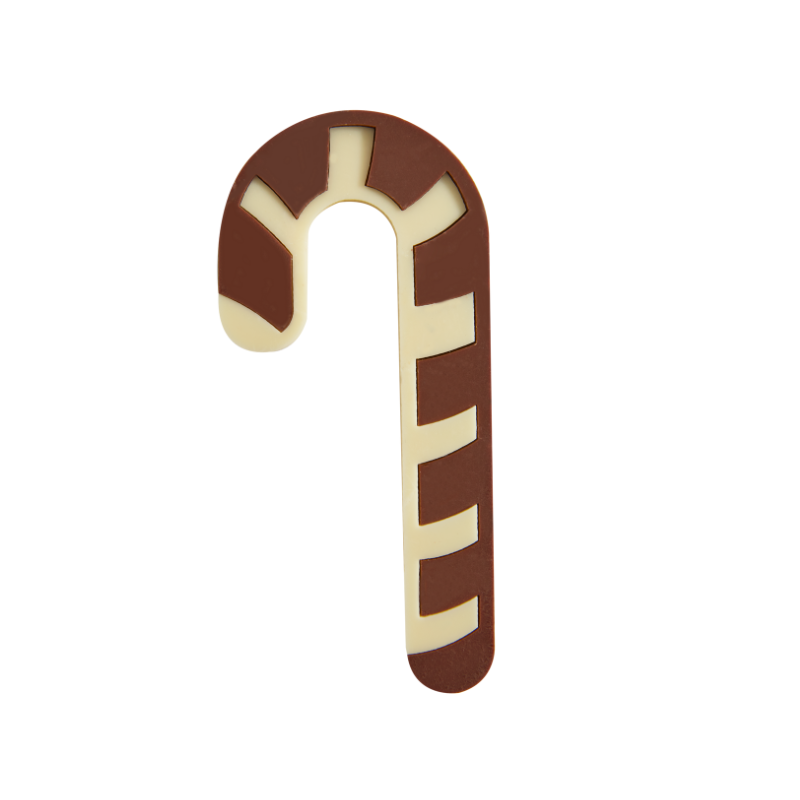 Sucre d'Orge en chocolat lait et blanc