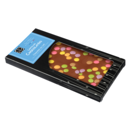 Tablette lentilles chocolatées